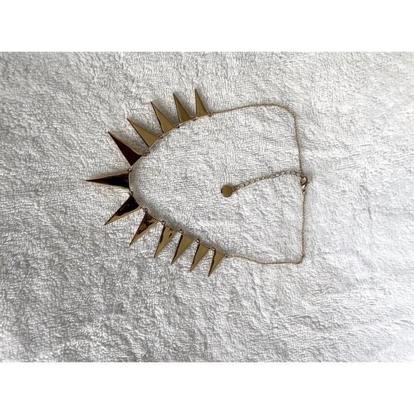 House of Harlow Echelon Collar Necklace in Gold - Picture 11 of 12